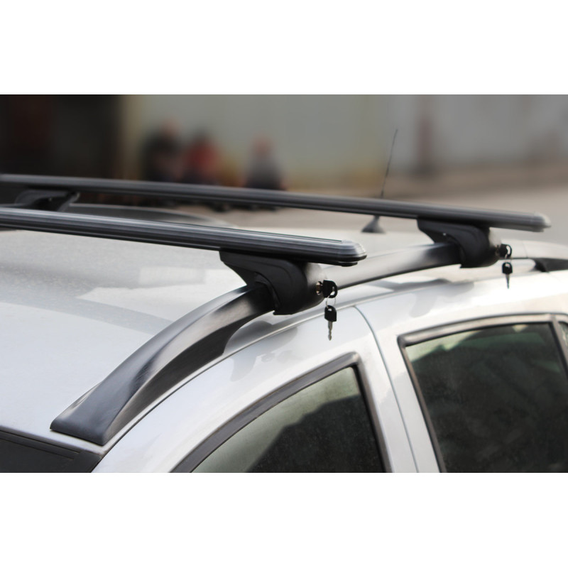 Citroen C5 AirCross Siyah Ara Atkı Bold Bar 96-112cm Metal Kilit 2017-2024 Arası