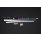 OMSA Citroen C5 SD Krom Cam Alt Çıtası 6 Parça 2008-2018 Arası