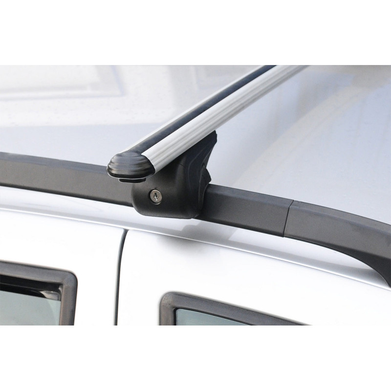 Citroen Space Tourer Ara Atkı Bold Bar Gri 2 Parça 110-132cm Metal Kilit 2024 ve Sonrası