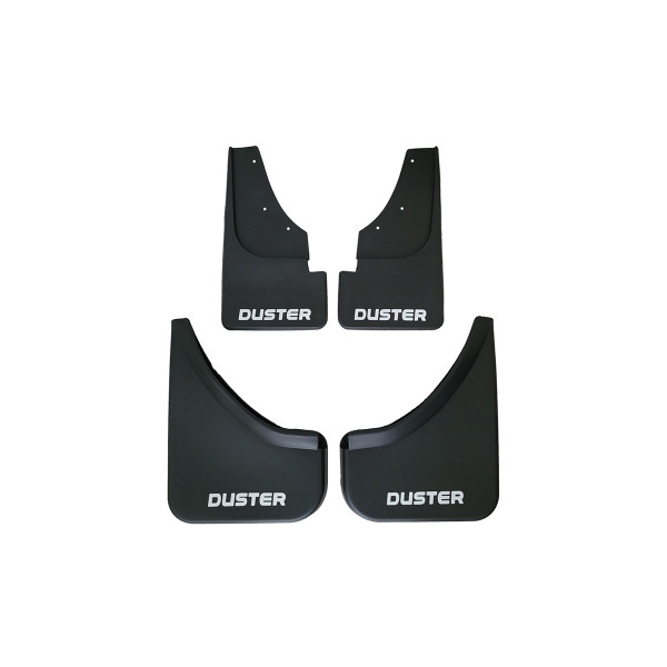 Dacia Duster ile uyumlu Ön-Arka Paçalık Tozluk Set Orijinal Yazılı 4 Adet 2009-2017 Arası