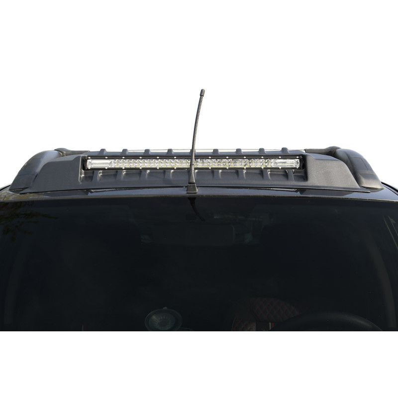 Dacia Duster Ön Cam Üstü Moonvisor Ledli Mat Siyah 2018-2024 Arası