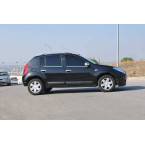 OMSA Dacia Sandero HB Krom Cam Alt Çıtası 4 Parça 2008-2012 Arası
