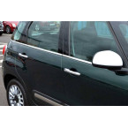 OMSA Fiat 500L HB Krom Cam Alt Çıtası 6 Parça 2013 ve Sonrası