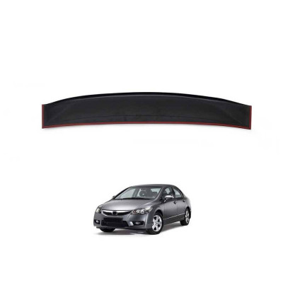 Honda Civic FD6 Cam Üstü Spoiler Piano Black İnce Model 2006-2012 Arası