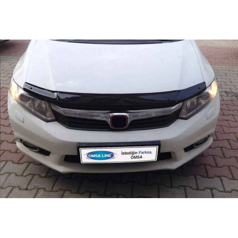 Honda Civic Ön Kaput Rüzgarlığı 4mm A+ 2012-2016 Arası