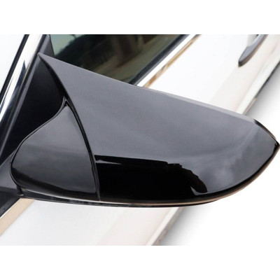Hyundai Elantra Yarasa Ayna Kapağı Sinyalsiz Piano Black ABS 2016-2020 Arası