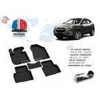 Hyundai İx35 4D Havuzlu Paspas Siyah 2009-2015 Arası