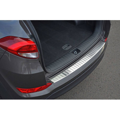 OMSA Hyundai Tucson Krom Arka Tampon Eşiği Taşlı 2015-2018 Arası