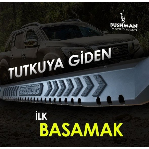 2017+ Isuzu Dmax Bushman Yan Demir Basamak LEDSİZ