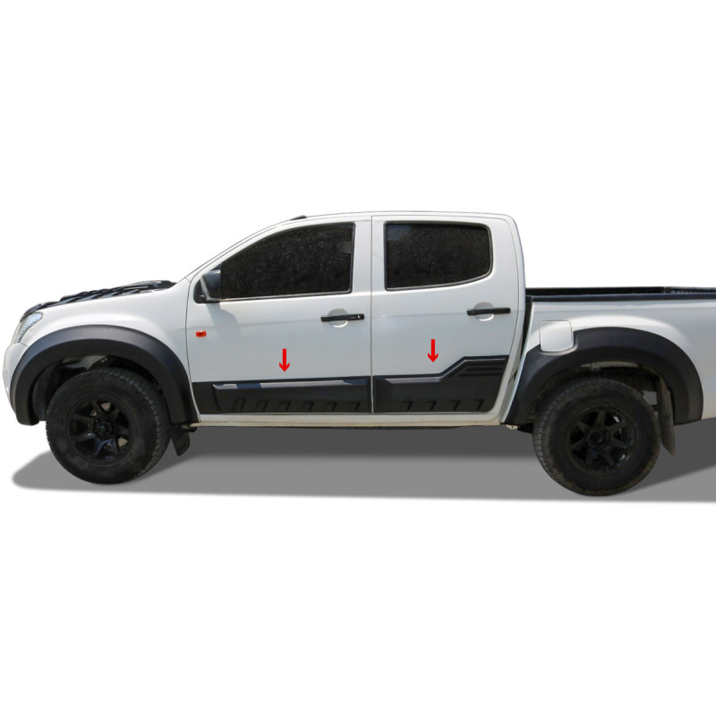 Isuzu D-Max Kapı Dodik Set 4 Parça 2012-2020 Arası