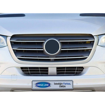 OMSA Mercedes Sprinter Krom Ön Panjur 5 Parça 2018 ve Sonrası