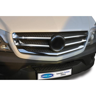 OMSA Mercedes Sprinter W906 Krom Ön Panjur 5 Parça 2014-2018 Arası