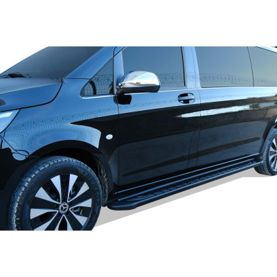 Mercedes Vito W447 Faba Yan Basamak Siyah Uzun Şase 2014 ve Sonrası