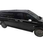 Mercedes Vito W447 Solid Tavan Çıtası Siyah Kısa Şase 2014 ve Sonrası