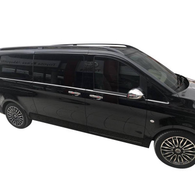 Mercedes Vito W447 Solid Tavan Çıtası Siyah Orta Şase 2014 ve Sonrası