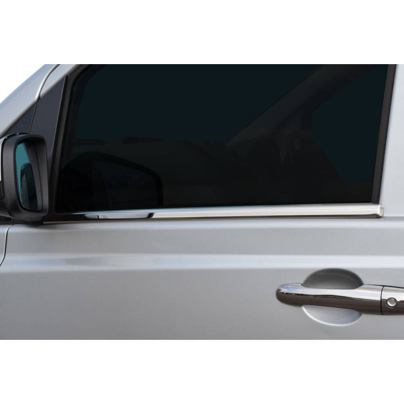 OMSA Mercedes Vito W639 Krom Cam Alt Çıtası 2 Parça 2003-2014 Arası