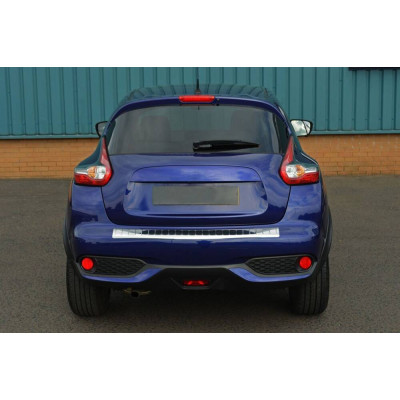 OMSA Nissan Juke Facelift Krom Arka Tampon Eşiği Taşlı 2014-2020 Arası