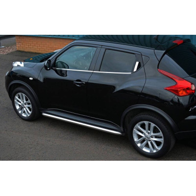 OMSA Nissan Juke Krom Cam Alt Çıtası 4 Parça 2010-2020 Arası