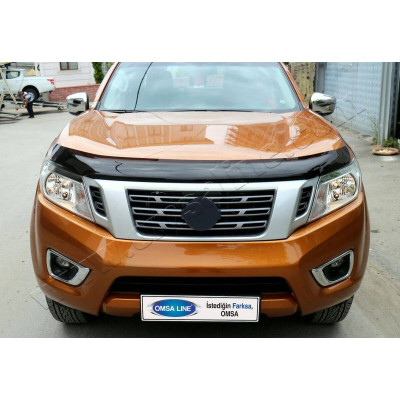 Nissan Navara Ön Kaput Rüzgarlığı 4mm A+ 2015-2020 Arası