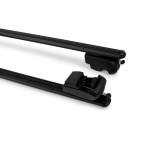 Nissan Qashqai Bold Bar V2 Ara Atkı Siyah Metal Kilit 2 Parça 127cm 2021 ve Sonrası