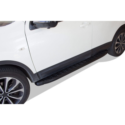 OMSA Nissan Qashqai Facelift Blackline Yan Basamak Siyah 2010-2014 Arası