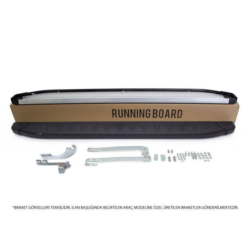 OMSA Nissan Qashqai Proside Yan Basamak Siyah 2007-2014 Arası