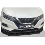 Nissan Qashqai Ön Tampon Lip Piano Black 2017-2021 Arası