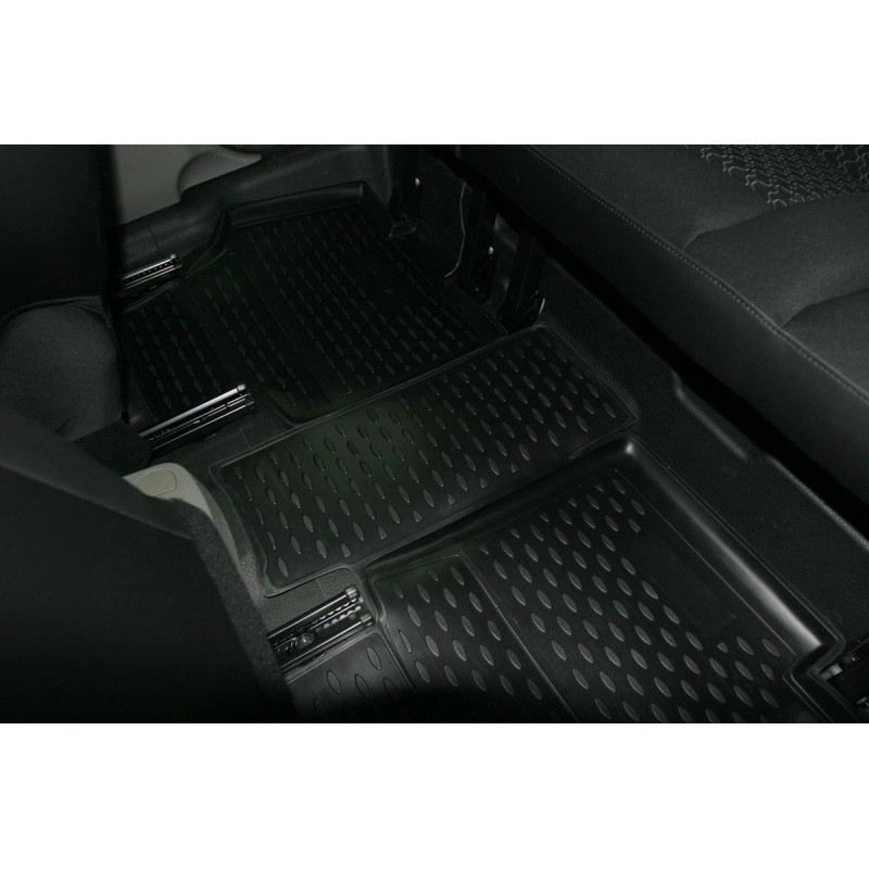 Novline Renault Kangoo 2 3D Paspas Siyah 2008-2021 Arası