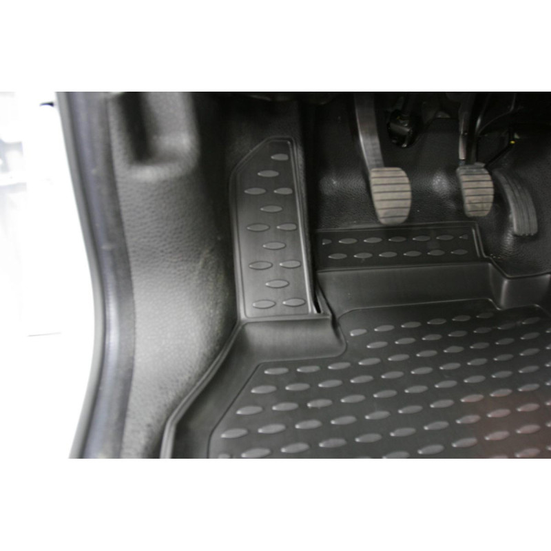 Novline Renault Kangoo 2 3D Paspas Siyah 2008-2021 Arası