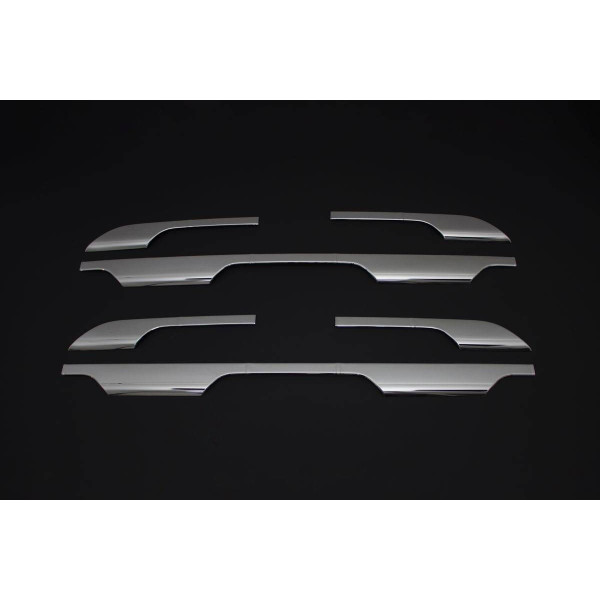 OMSA Dacia Duster Krom Yan Marşpiyel Üstü Çıta 6 Parça 2018-2024 Arası