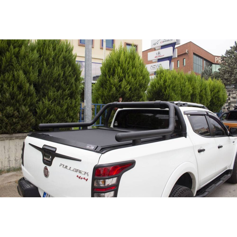 OMSA Fiat Fullback Kobra Roll Bar Çap:60 Siyah 2016 ve Sonrası