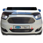 OMSA Ford Courier Krom Ön Tampon Çıtası 2 Parça 2014-2017 Arası