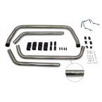 OMSA Ford F150 Kobra Roll Bar Çap:76 Krom 2009-2014 Arası