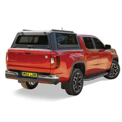 OMSA Ford Ranger ile uyumlu Omcap Camlı Kabin Paslanmaz Çelik 2022 ve Sonrası