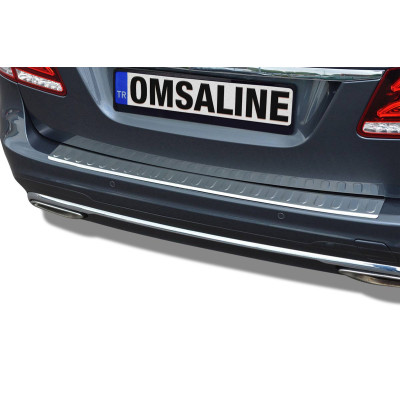 OMSA Mercedes E Class W212 SW Krom Arka Tampon Eşiği Taşlı 2009-2016 Arası