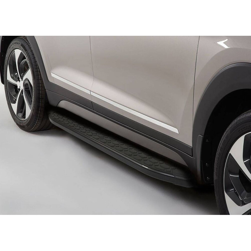 OMSA Mercedes GLE Coupe Blackline Yan Basamak Siyah 2015-2021 Arası