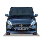 OMSA Mercedes Vito W447 Krom Ön Tampon Alt Çıtası 3 Parça 2024 ve Sonrası