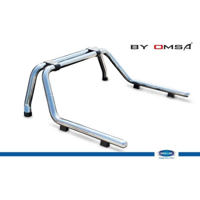 OMSA Nissan Navara Kobra Roll Bar Çap:60 Krom 2016 ve Sonrası