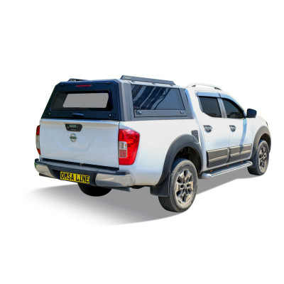 OMSA Nissan Navara ile uyumlu Omcap Camlı Kabin Paslanmaz Çelik 2015 ve Sonrası