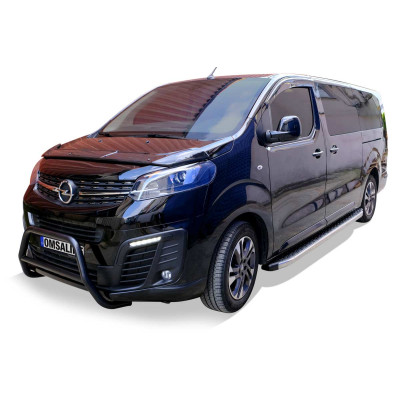 OMSA Opel Zafira Life Blackline Yan Basamak Krom Uzun Şase 2019 ve Sonrası