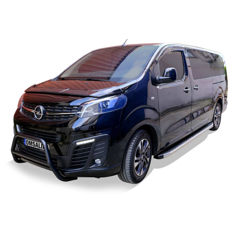 OMSA Opel Zafira Life Blackline Yan Basamak Krom Uzun Şase 2019 ve Sonrası