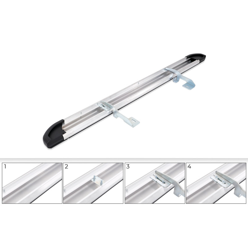 OMSA Renault Express Sideline Yan Basamak Krom 2021 ve Sonrası