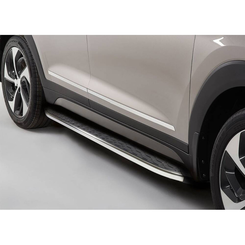 OMSA Renault Kangoo 2 Blackline Yan Basamak Krom Kısa Şase 2008-2021 Arası