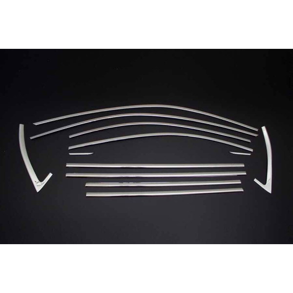 OMSA Skoda Superb B8 Krom Cam Çerçevesi 12 Parça 2015-2023 Arası