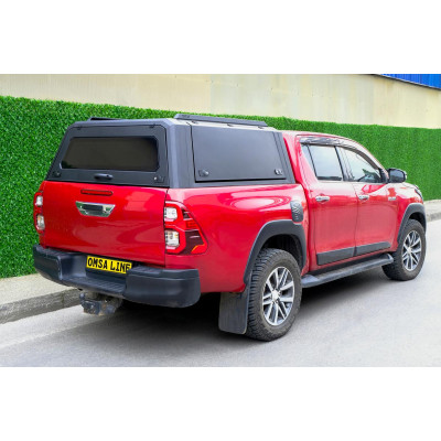OMSA Toyota Hilux ile uyumlu Omcap Camlı Kabin Camp Paslanmaz Çelik 2015-2026 Arası