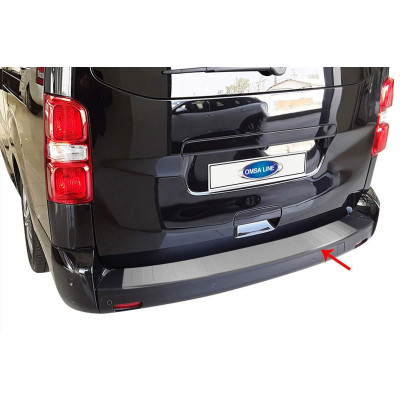 OMSA Toyota Proace Verso Krom Arka Tampon Eşiği Taşlı 2016 ve Sonrası