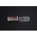 OMSA Universal Krom Sinyal Çerçevesi Kafesli 14,5cm x 6cm