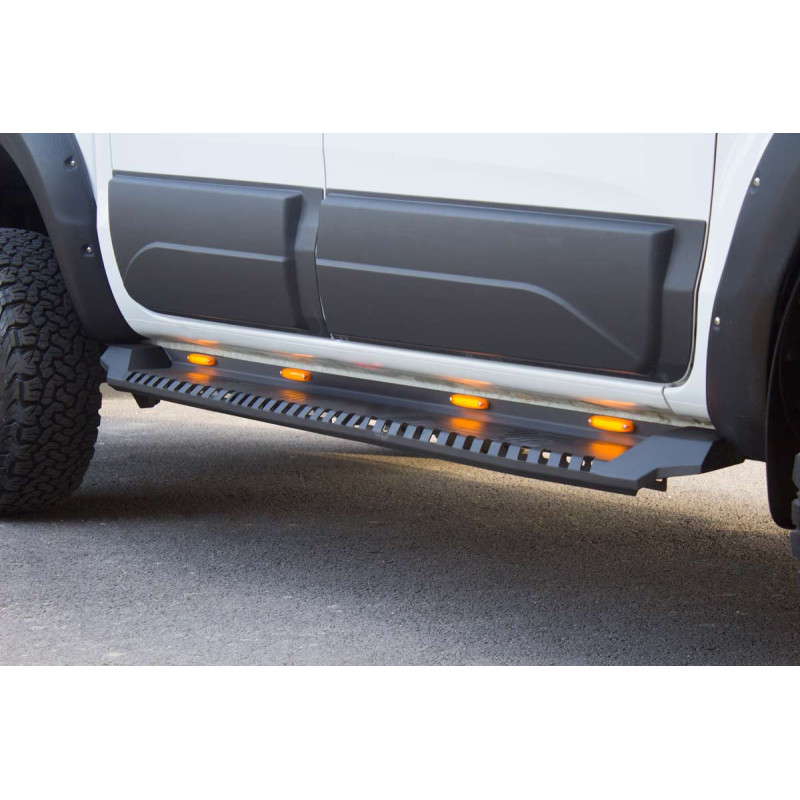 OMSA VW Amarok Dakar Yan Basamak Siyah V1 Ledli 2022 ve Sonrası