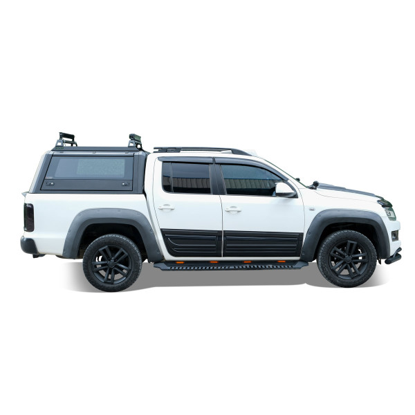 OMSA VW Amarok ile uyumlu Omcap Camlı Kabin Paslanmaz Çelik 2010-2021 Arası