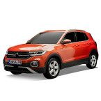 OMSA VW T-Cross Krom Cam Alt Çıtası 4 Parça 2019-2023 Arası